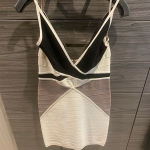 Herve Leger bodycon dress